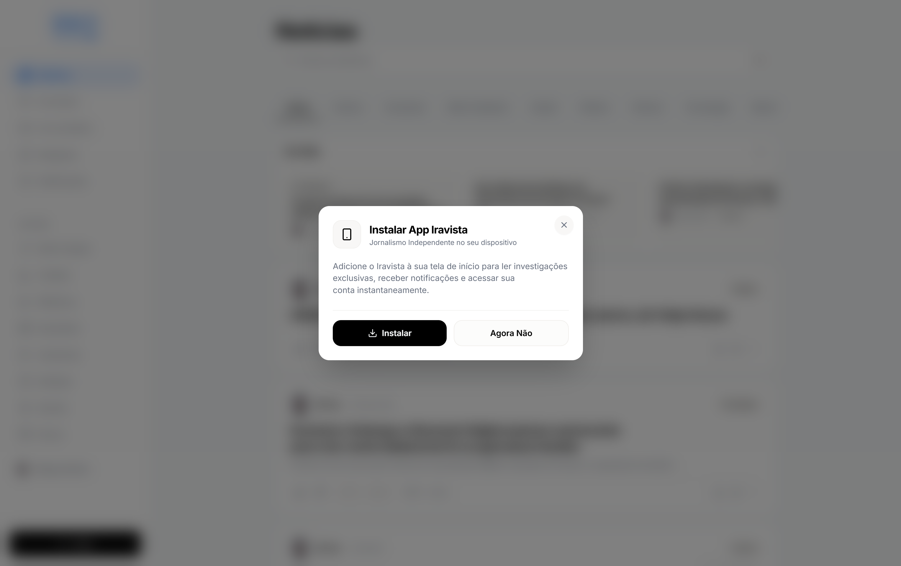 Instale no seu dispositivo