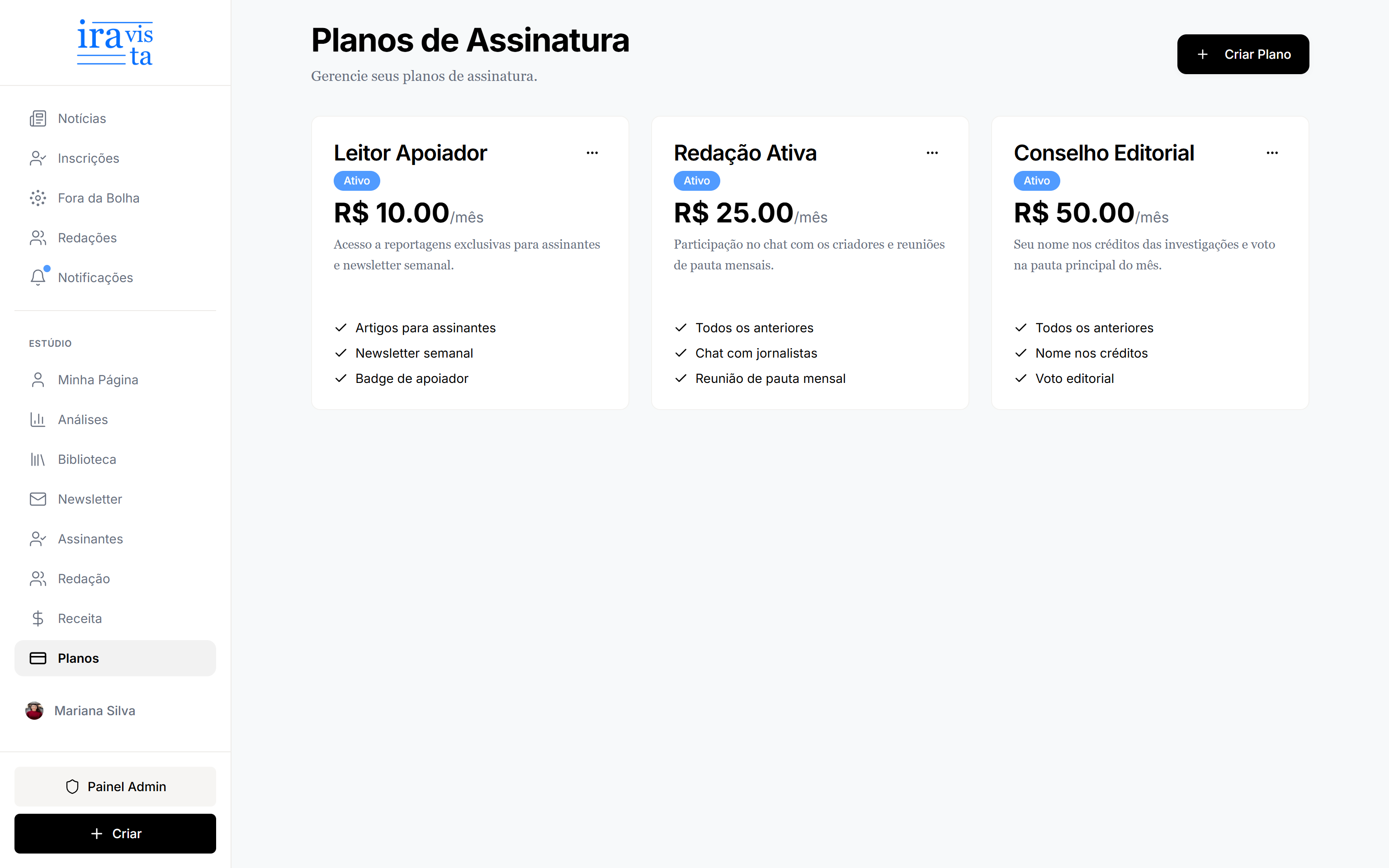 Apoie o jornalismo independente